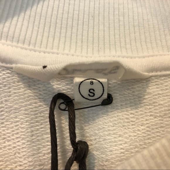 NWT Rolla’s Spellout Crewneck Sweatshirt Small - Picture 6 of 7